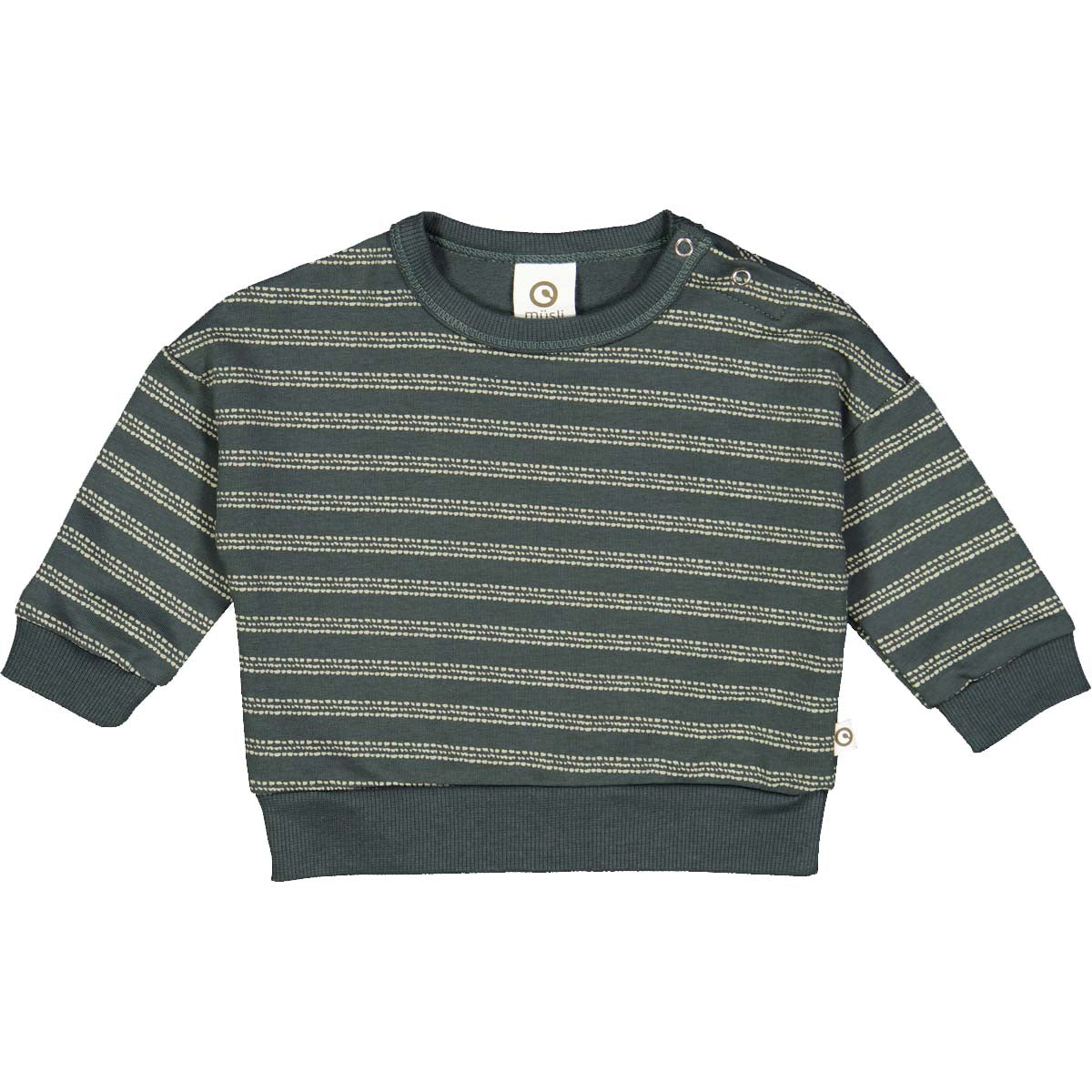 Müsli by green cotton Baby Sweatshirt – Stripe