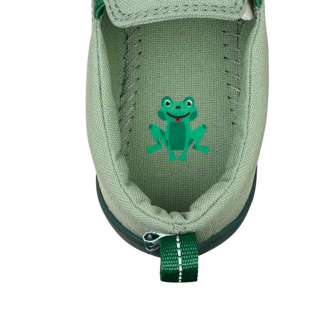 Affenzahn Schlüpfschuh Vegan Ready – FROSCH und weitere Kinderschuhe bei kippie.shop