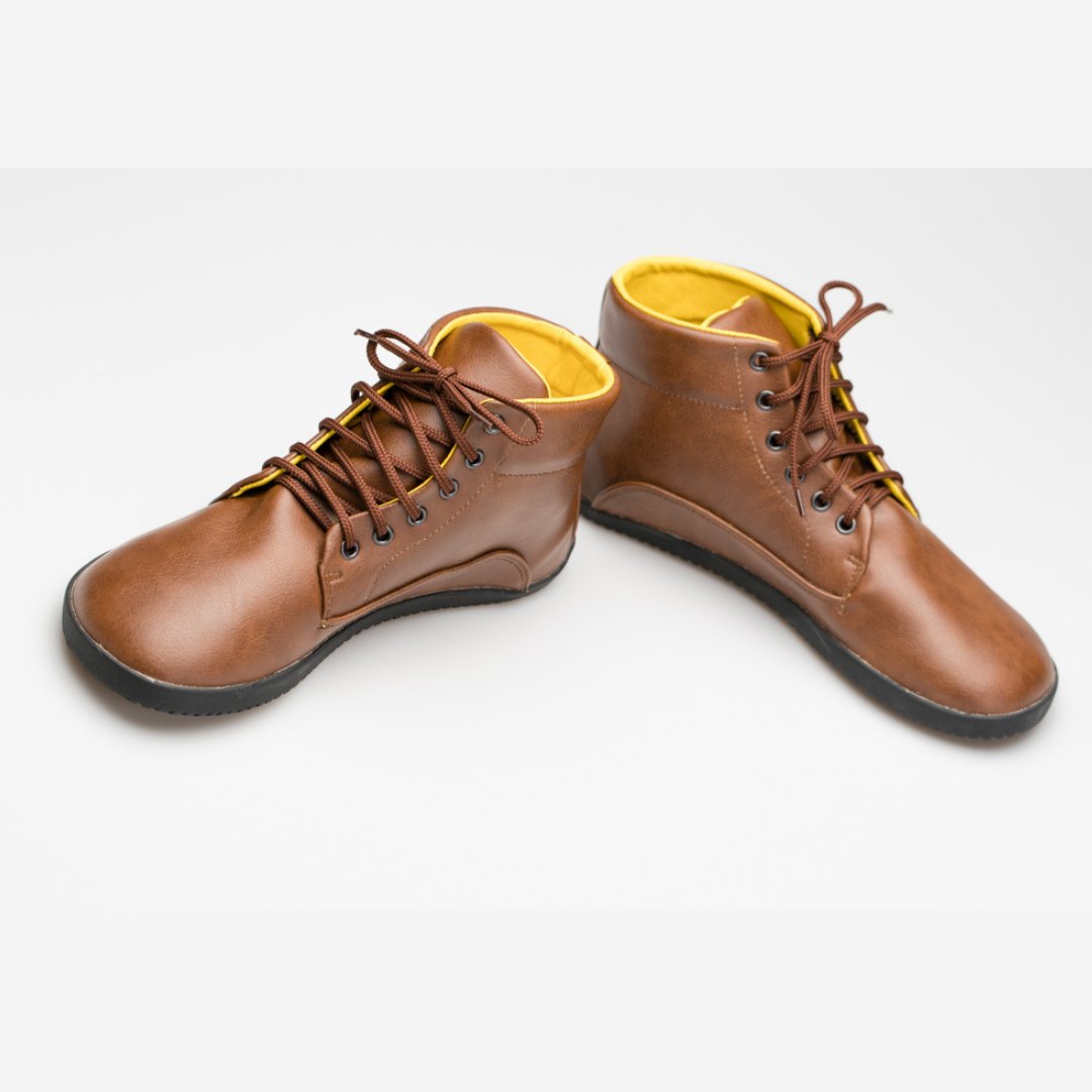 Ahinsa Sundara Ankle Trek Bare Light Brown und weitere Schuhe bei kippie.shop