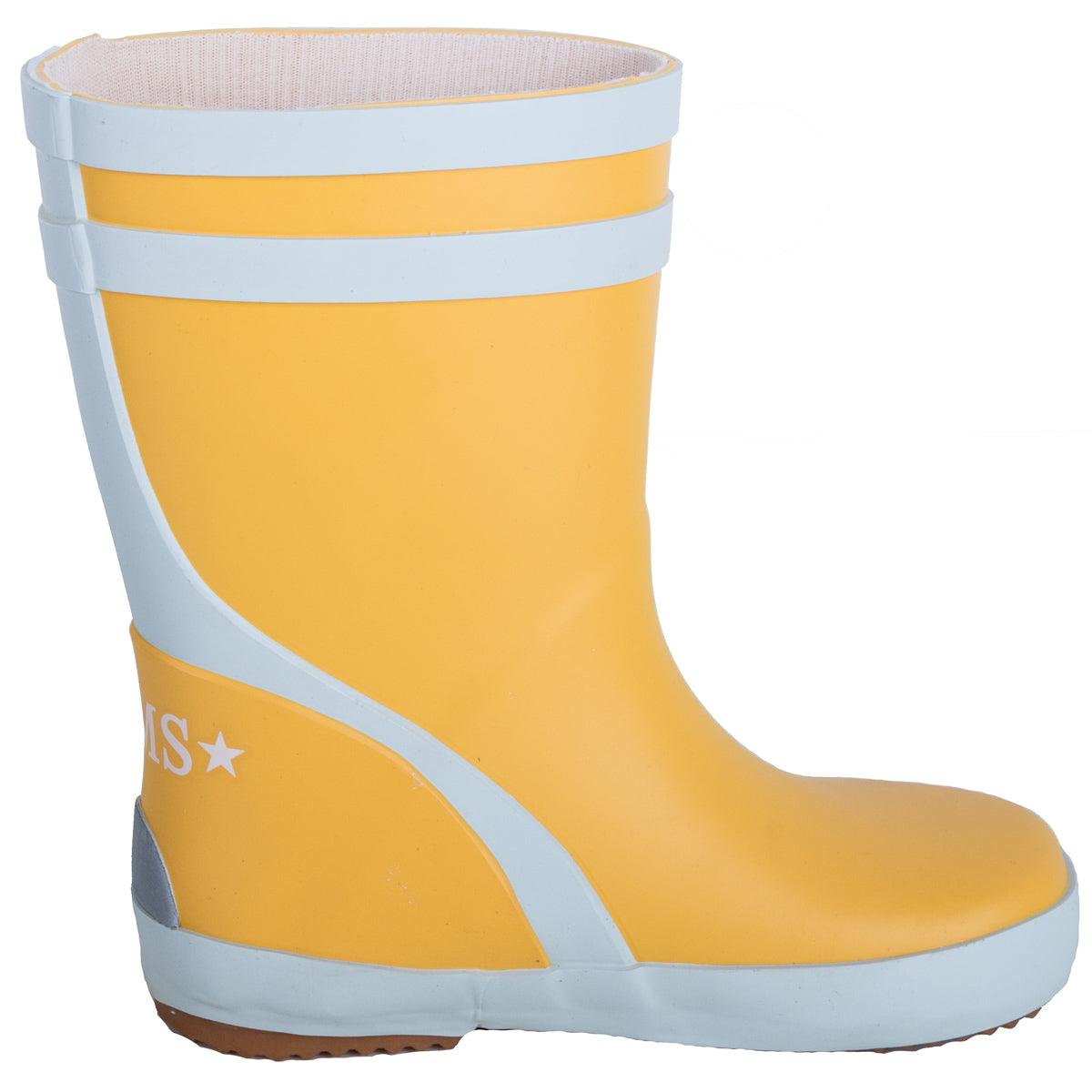 BMS Gummistiefel aus Naturkautschuk – Gelb und weitere Kinderschuhe bei kippie.shop