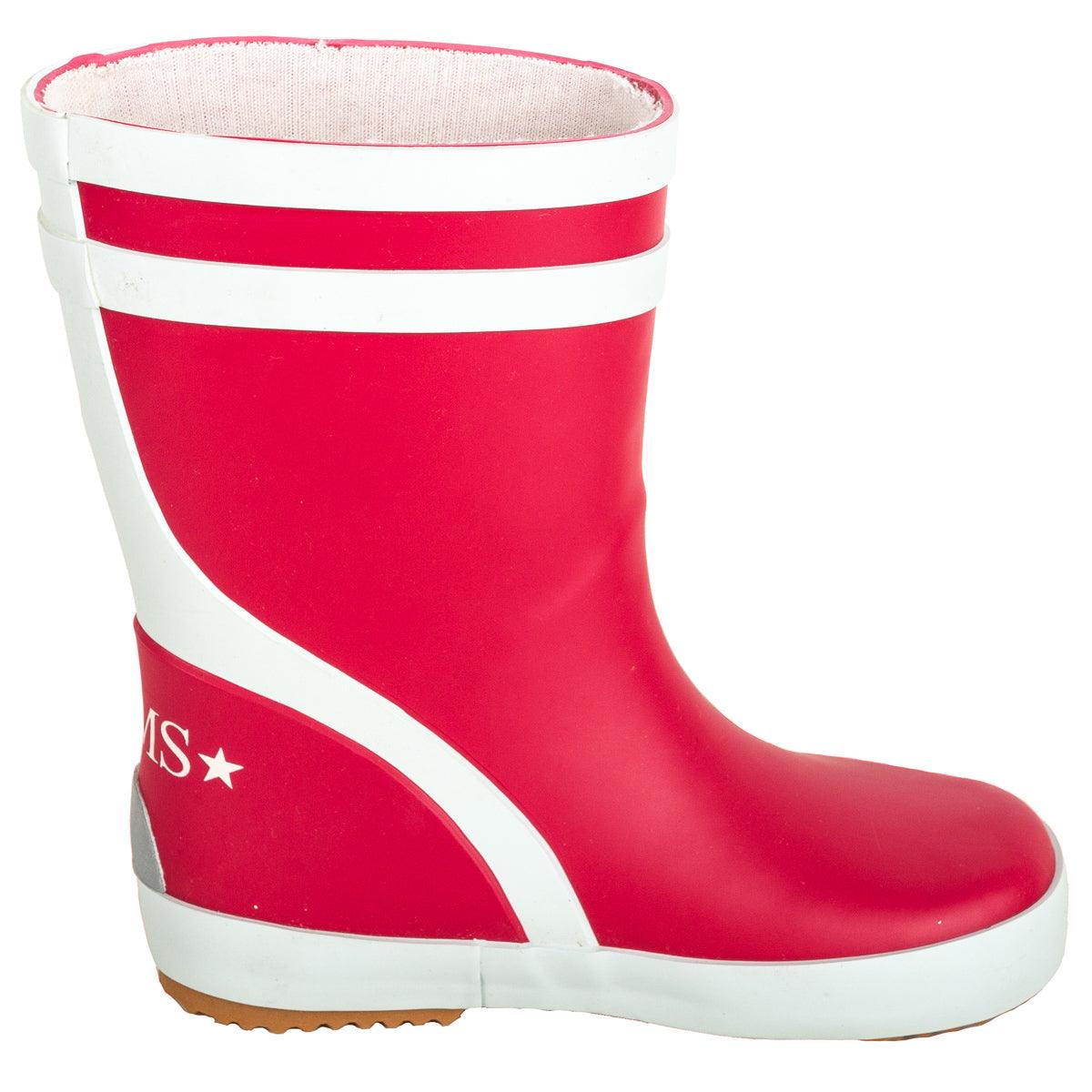 BMS Gummistiefel aus Naturkautschuk – Rot und weitere Kinderschuhe bei kippie.shop