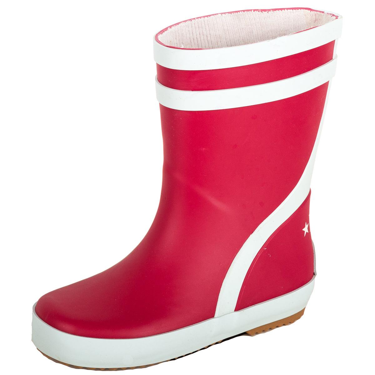 BMS Gummistiefel aus Naturkautschuk – Rot und weitere Kinderschuhe bei kippie.shop