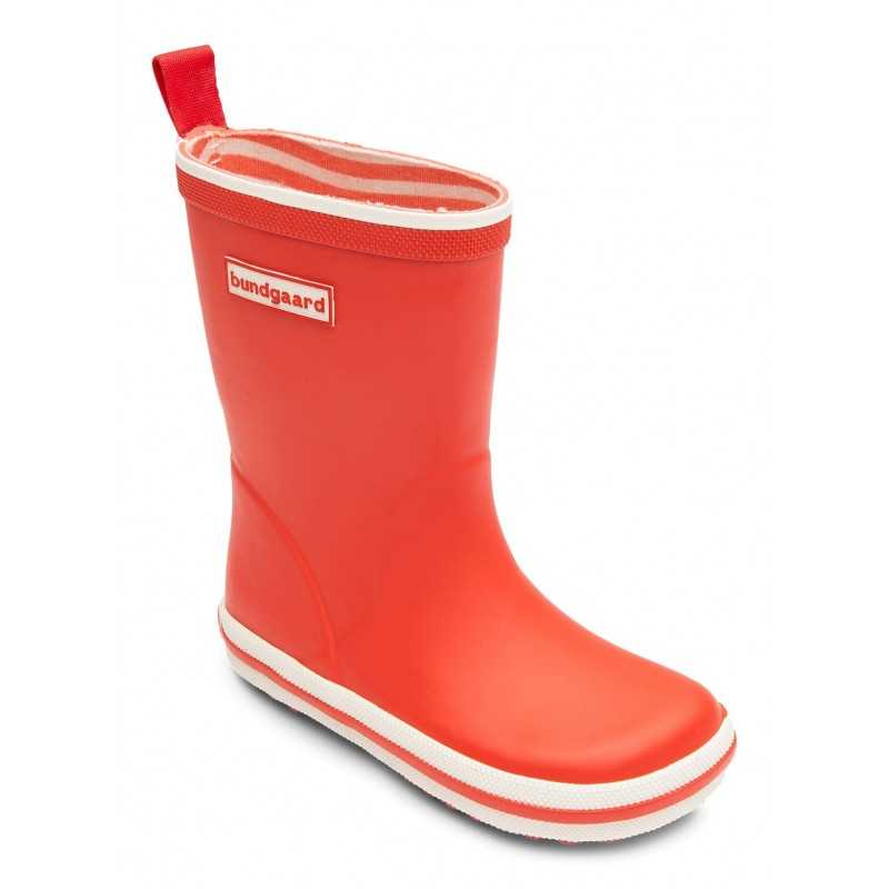 Bundgaard Gummistiefel Classic – Blood Orange und weitere Kinderschuhe bei kippie.shop