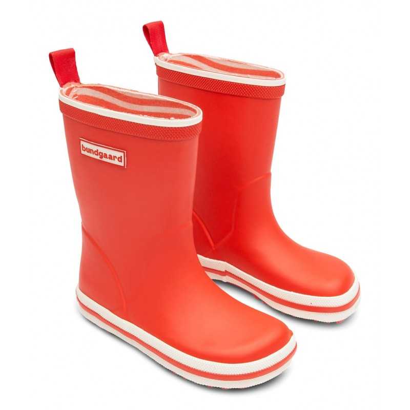 Bundgaard Gummistiefel Classic – Blood Orange und weitere Kinderschuhe bei kippie.shop