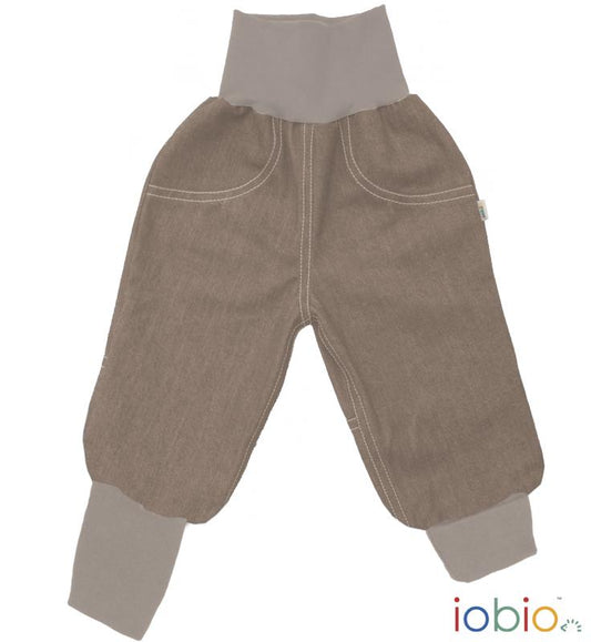 iobio PoPoLiNi Baby Twillhose – Beige und weitere Hose bei kippie.shop