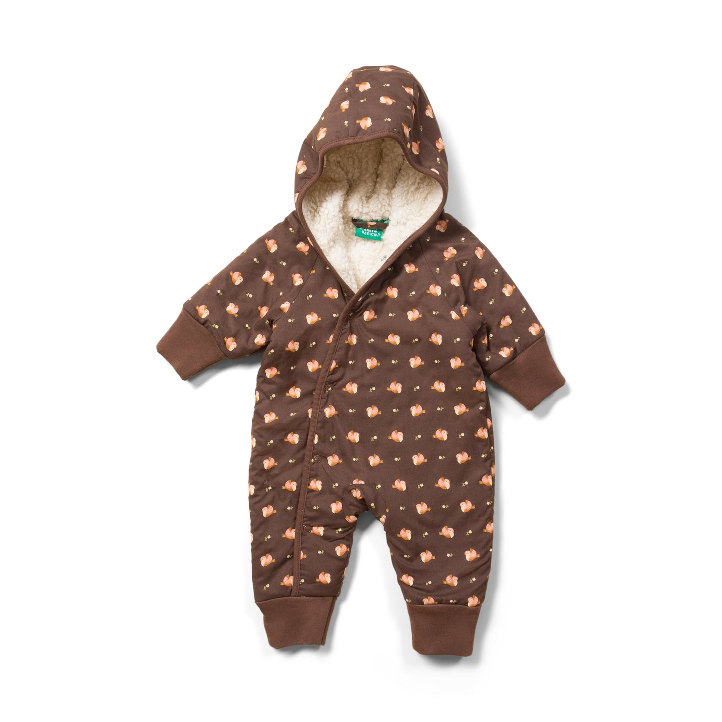 Little Green Radicals Baby/Kinder Winteroverall – Vögel und weitere Kinder Winteroverall bei kippie.shop