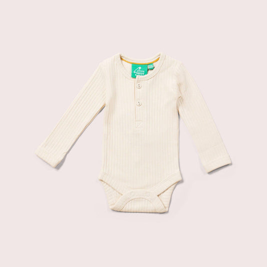 Little Green Radicals Gerippter Langarmbody und weitere Baby Body bei kippie.shop