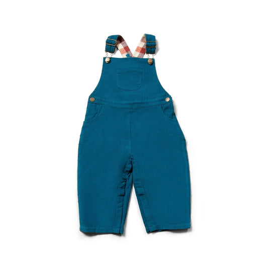 Little Green Radicals Latzhose aus Cord – Blue und weitere Baby Latzhose bei kippie.shop
