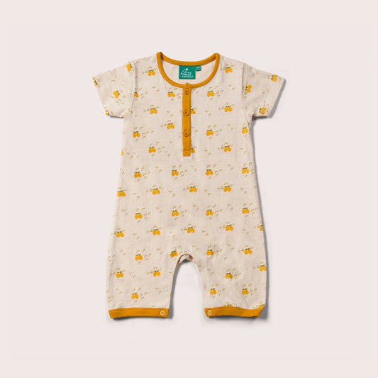 Little Green Radicals Sommerstrampler – Zitronen und weitere Strampler bei kippie.shop