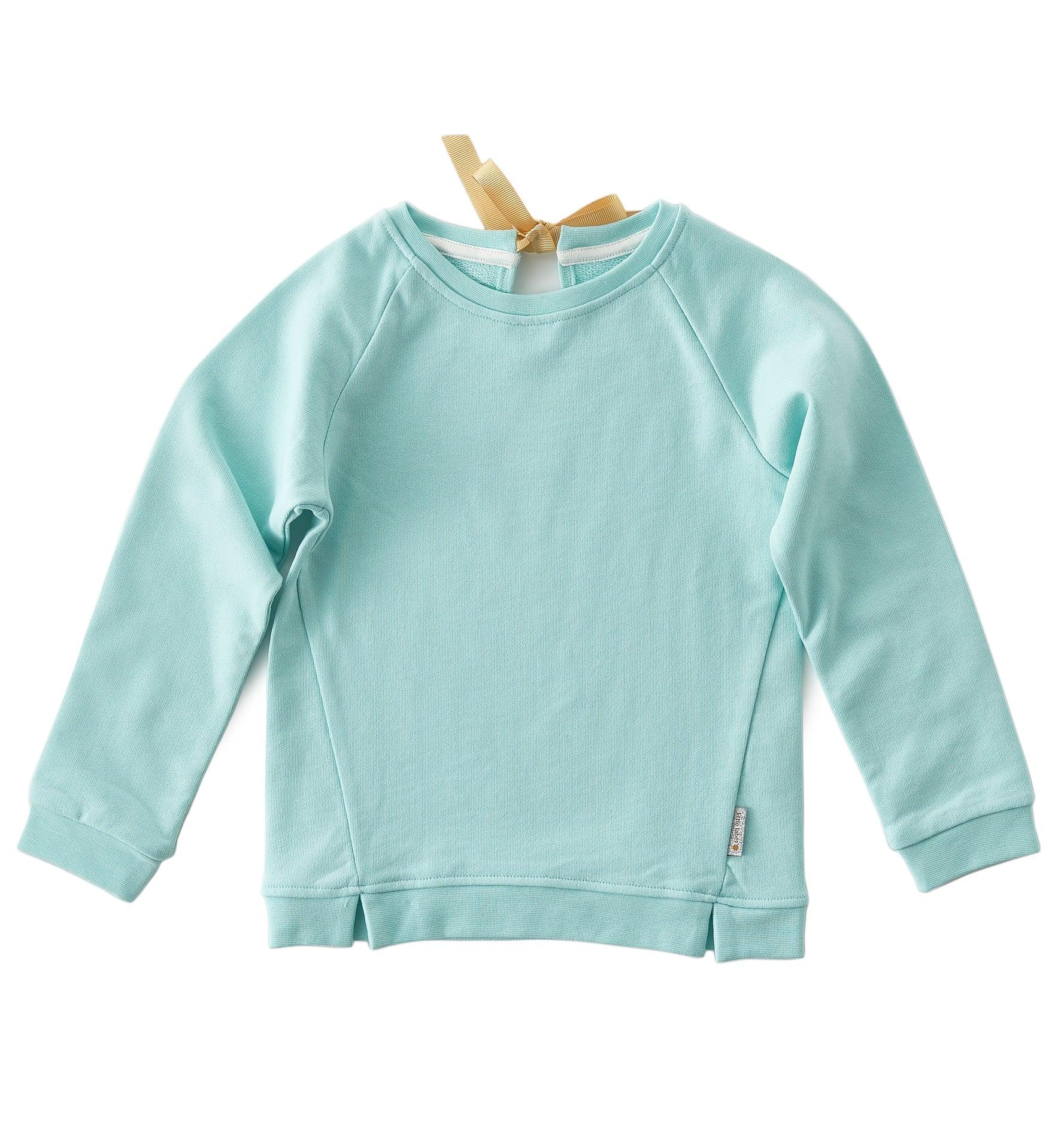 little label Kinder Pullover mit Band – Tropical Blue und weitere Kinder Pullover bei kippie.shop