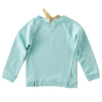 little label Kinder Pullover mit Band – Tropical Blue