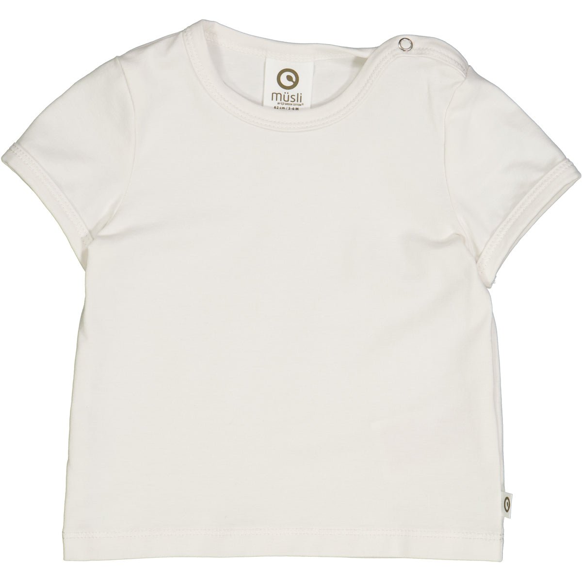 Müsli by green cotton Baby T-Shirt – Balsam Cream und weitere Baby T-Shirt bei kippie.shop