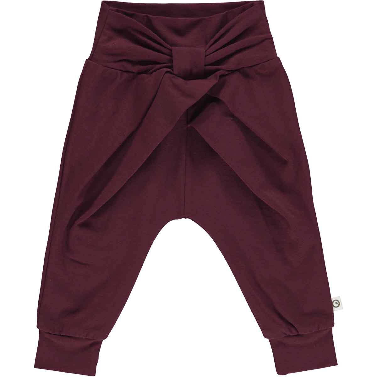 Müsli by green cotton Babyhose mit Schleifenschnitt – Fig und weitere Baby Hose bei kippie.shop