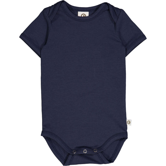 Müsli by green cotton Kurzarm-Body 2er Pack – Night Blue/Balsam Blue und weitere Baby Body bei kippie.shop