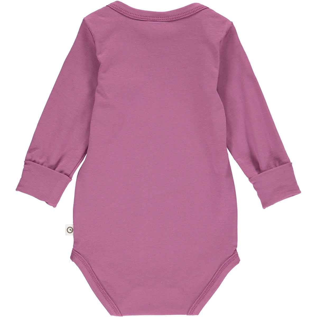 Müsli by green cotton Langarm-Body – Boysenberry und weitere Baby Body bei kippie.shop