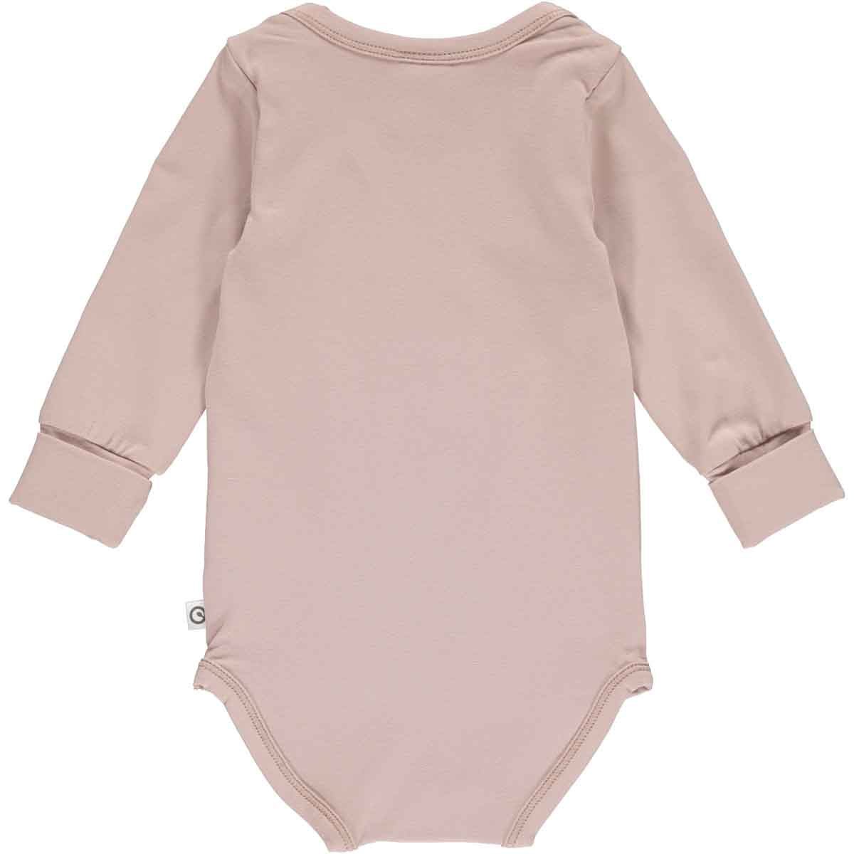 Müsli by green cotton Langarm-Body – Spa Rose und weitere Baby Body bei kippie.shop