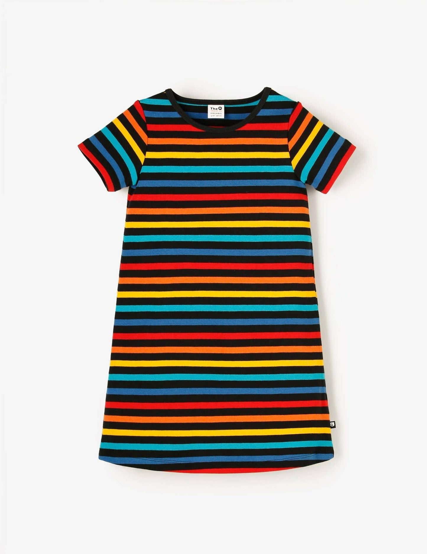 The QT Kleid mit bunten Streifen und weitere Kleid bei kippie.shop